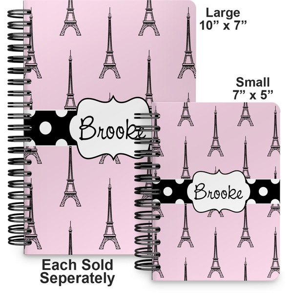 Eiffel Tower Spiral Journal - Comparison