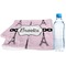 Eiffel Tower Sports Towel Folded with Water Bottle