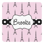 Eiffel Tower Square Decal - Large (Personalized)