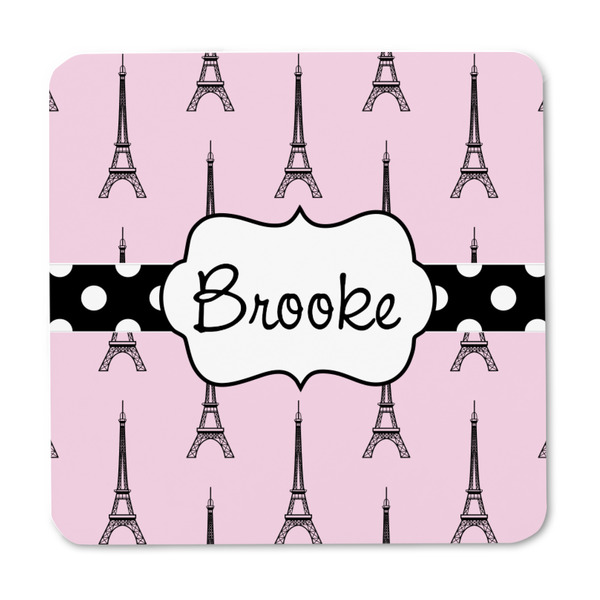 Eiffel Tower Square Fridge Magnet - FRONT