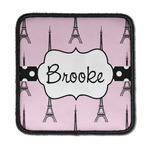 Eiffel Tower Iron On Square Patch w/ Name or Text