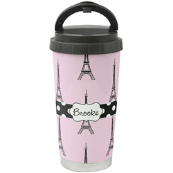 Eiffel Tower Stainless Steel Coffee Tumbler (Personalized)