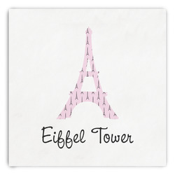 Eiffel Tower Paper Dinner Napkins (Personalized)
