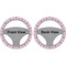 Eiffel Tower Steering Wheel Cover- Front and Back