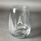 Eiffel Tower Stemless Wine Glass - Front/Approval