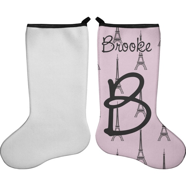 Eiffel Tower Stocking - Single-Sided - Approval