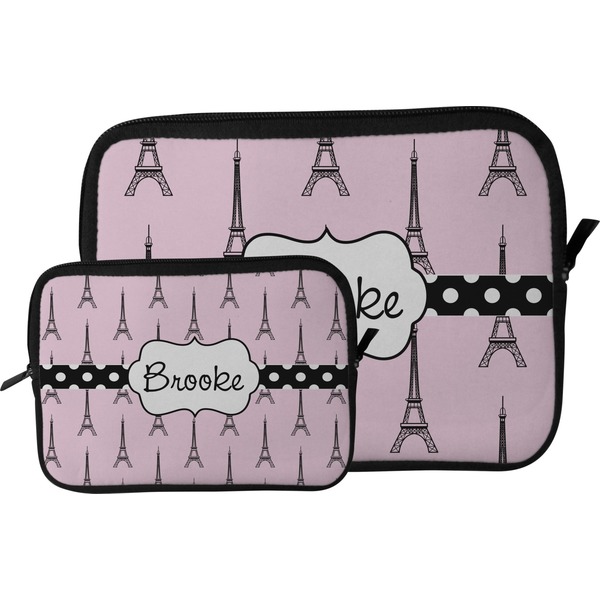 Eiffel Tower Tablet Sleeve (Size Comparison)