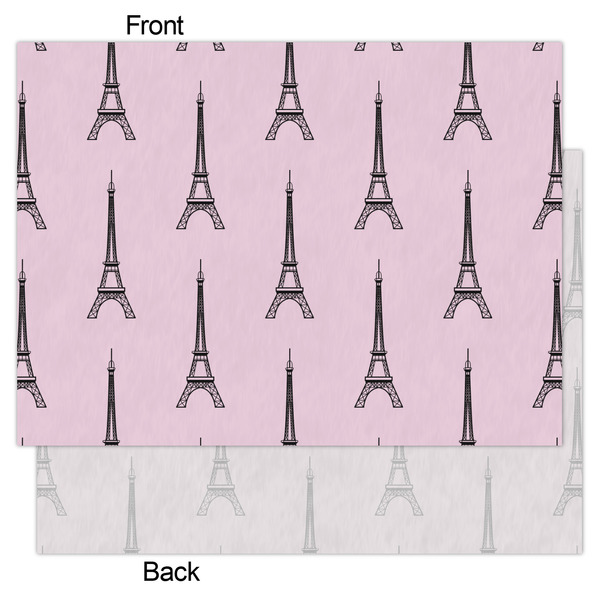 Eiffel Tower Tissue Paper - Heavyweight - Large - Front & Back