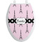 Eiffel Tower Toilet Seat Decal - Elongated (Personalized)