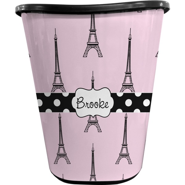 Eiffel Tower Waste Basket (Black)