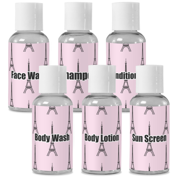 Custom Eiffel Tower Travel Bottles (Personalized)