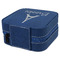 Eiffel Tower Travel Jewelry Boxes - Leather - Navy Blue - View from Rear