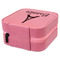 Eiffel Tower Travel Jewelry Boxes - Leather - Pink - View from Rear