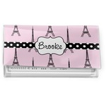 Eiffel Tower Vinyl Checkbook Cover (Personalized)