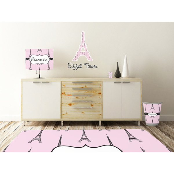 Eiffel Tower Wall Graphic Decal Wooden Desk