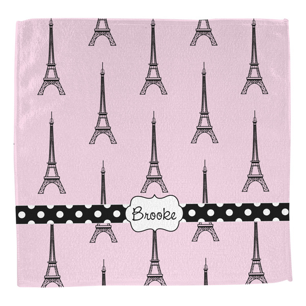 Eiffel Tower Washcloth - Front - No Soap
