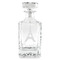 Eiffel Tower Whiskey Decanter - 26 oz Square (Personalized)