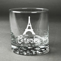 Eiffel Tower Whiskey Glass - Engraved (Personalized)