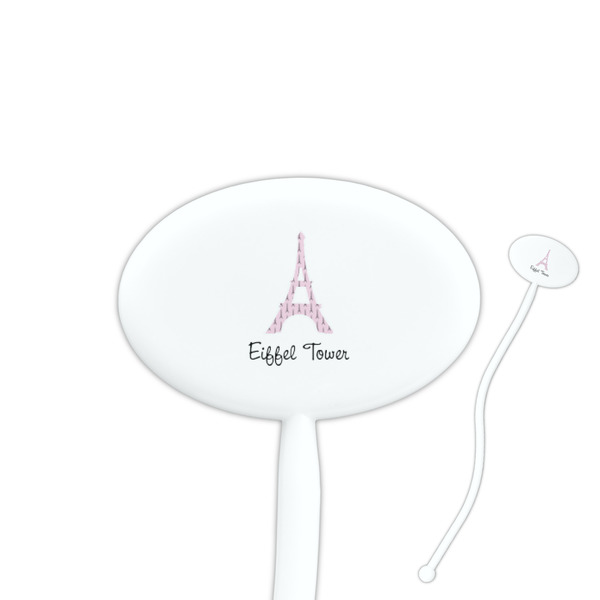 Custom Eiffel Tower Oval Stir Sticks (Personalized)