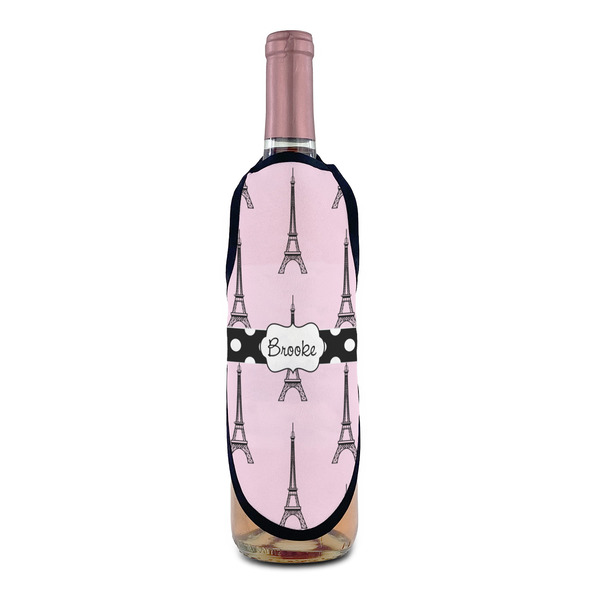 Eiffel Tower Wine Bottle Apron - IN CONTEXT