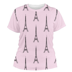 Eiffel Tower Women's Crew T-Shirt - Medium