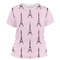 Eiffel Tower Women's Crew T-Shirt - X Large