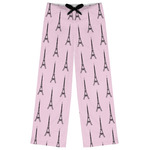 Eiffel Tower Womens Pajama Pants - S