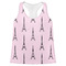 Eiffel Tower Womens Racerback Tank Top - 2X Large