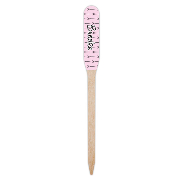Eiffel Tower Wooden Food Pick - Paddle - Single Pick