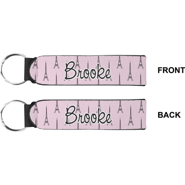 Eiffel Tower Wristlet (Front + Back)