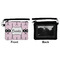 Eiffel Tower Wristlet ID Cases - Front & Back
