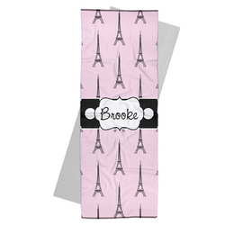 Eiffel Tower Yoga Mat Towel (Personalized)