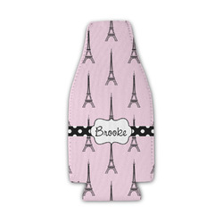 Eiffel Tower Zipper Bottle Cooler (Personalized)