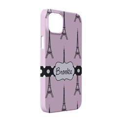 Eiffel Tower iPhone Case - Plastic - iPhone 14 (Personalized)
