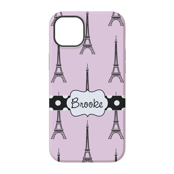 Eiffel Tower iPhone 14 Tough Case - Back