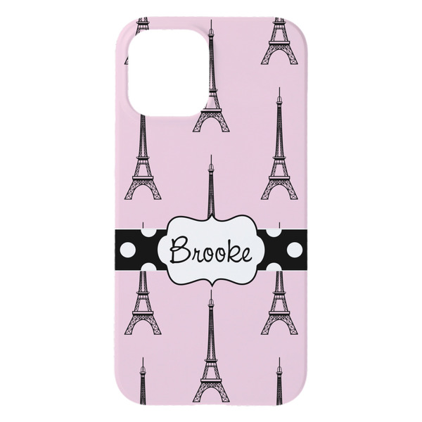 Eiffel Tower iPhone 15 Plus Case - Back