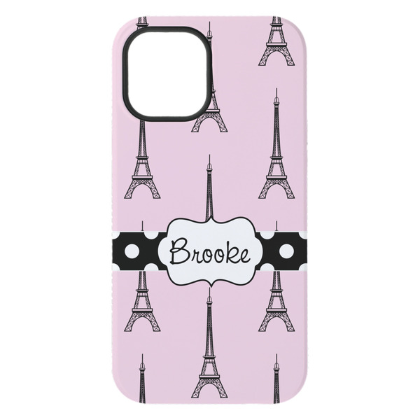 Eiffel Tower iPhone 15 Plus Tough Case - Back
