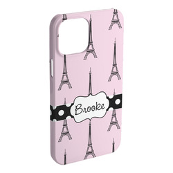 Eiffel Tower iPhone Case - Plastic (Personalized)