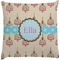 Kissing Birds Decorative Pillow Case (Personalized)