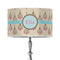 Kissing Birds 12" Drum Lampshade - ON STAND (Poly Film)