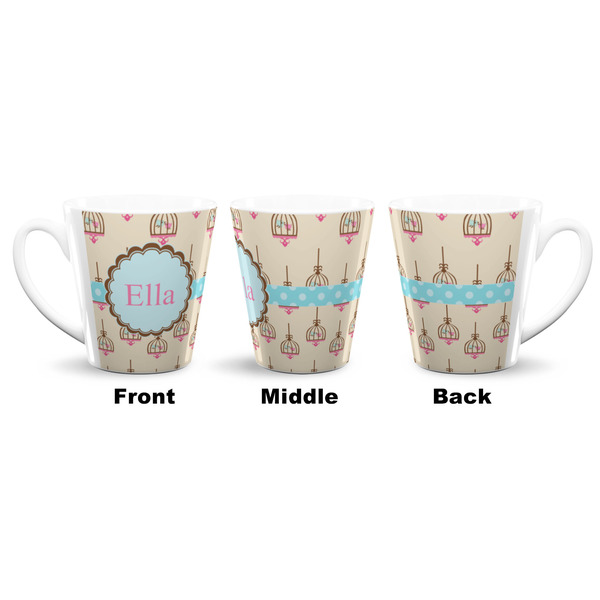 Kissing Birds 12 Oz Latte Mug - Approval