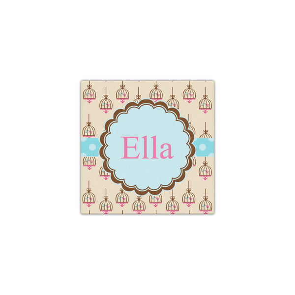 Kissing Birds 12x12 - Canvas Print - Front View