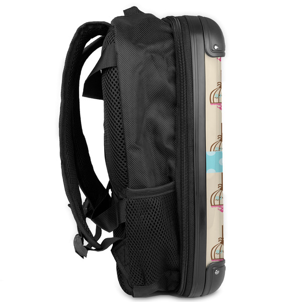 Kissing Birds 13" Hard Shell Backpacks - Side View