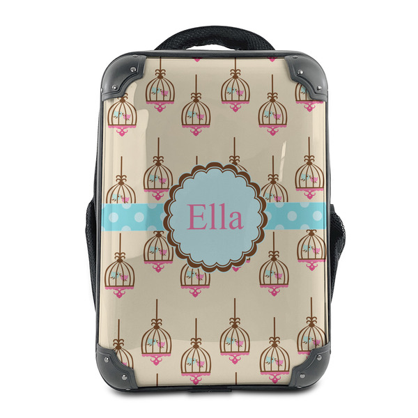 Custom Kissing Birds 15" Hard Shell Backpack (Personalized)