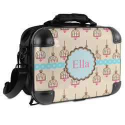 Kissing Birds Hard Shell Briefcase (Personalized)