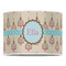 Kissing Birds 16" Drum Lampshade - FRONT (Poly Film)