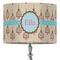 Kissing Birds 16" Drum Lamp Shade - Fabric (Personalized)
