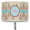 Kissing Birds Drum Lamp Shade (Personalized)