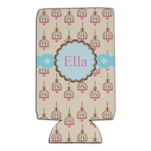 Kissing Birds 16oz Can Sleeve - Set of 4 - FRONT