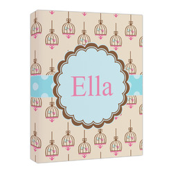 Kissing Birds Canvas Print - 16x20 (Personalized)